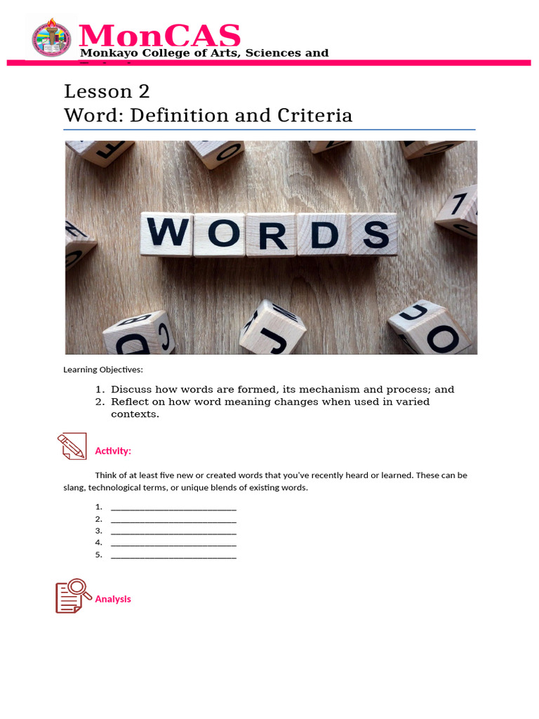 Word Formation Techniques in English | PDF | Vocabulary | Word