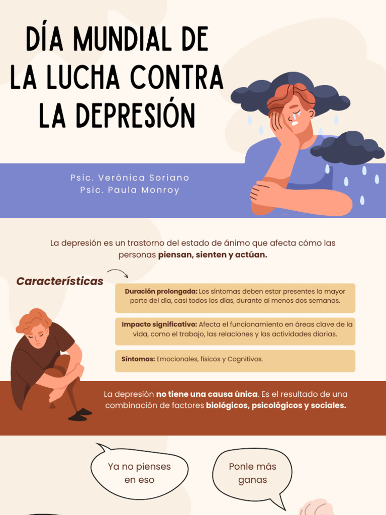 Comprendiendo la Depresión y su Impacto | PDF | Trastorno depresivo ...