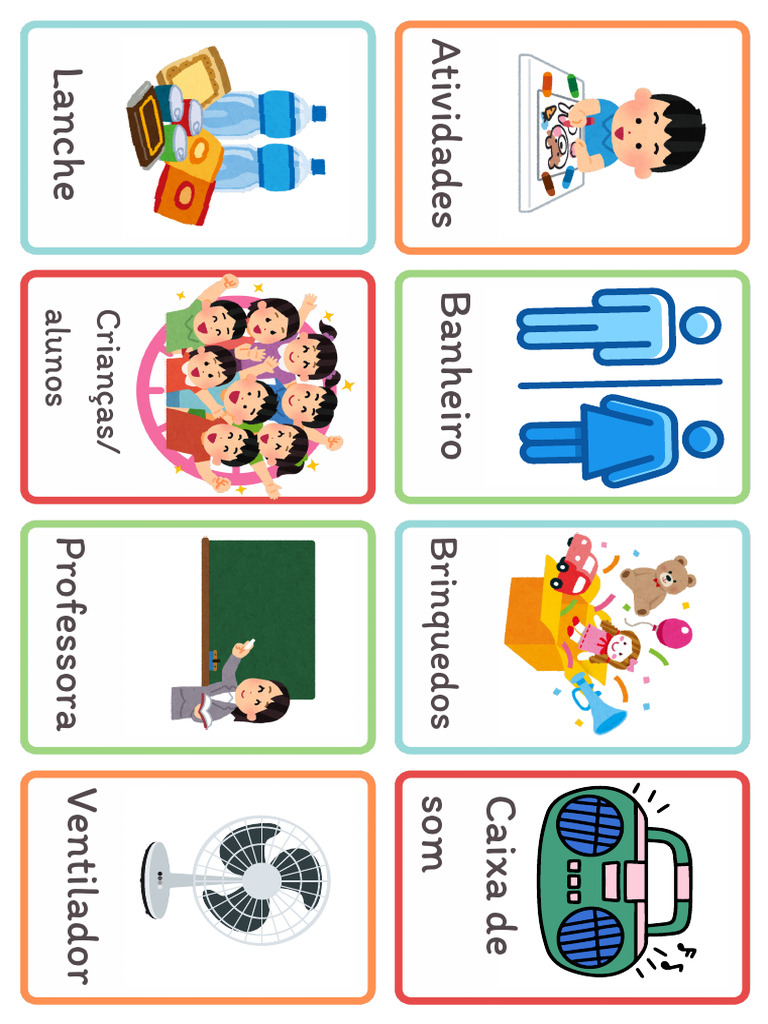 Fichas Coisas Que Tem Na Escola - PDF 20250730 165437 0000 | PDF