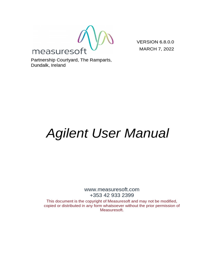 Agilent 34970A User Manual Guide | PDF | Computer Hardware ...