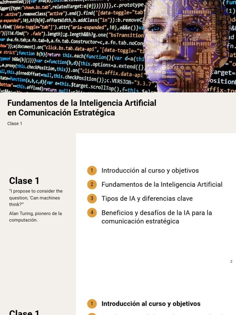 Clase 1 - Fundamentos de la Inteligencia Artificial en Comunicación ...