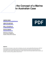 Developing The Concept of A Marine Cadastre An Australian Case Study