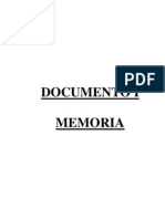 Documento I. Memoria