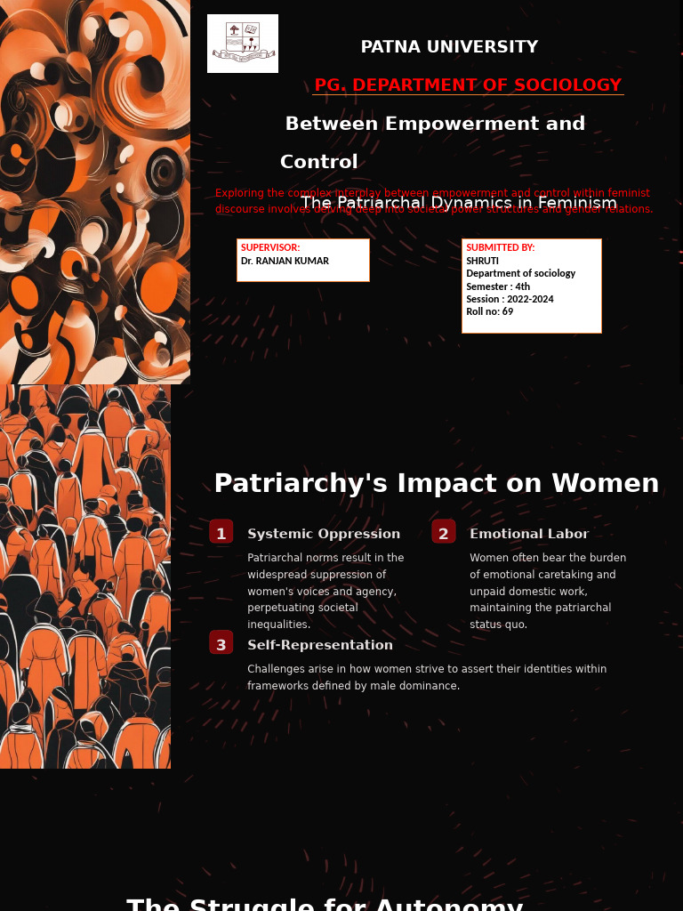 Patriarchal Dynamics in Feminism | PDF | Patriarchy | Feminism