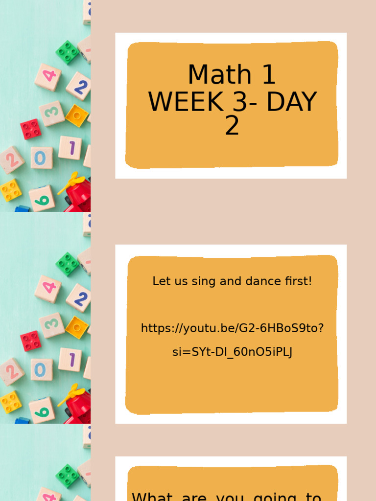 Ordering Numbers for Grade 1 Math | PDF