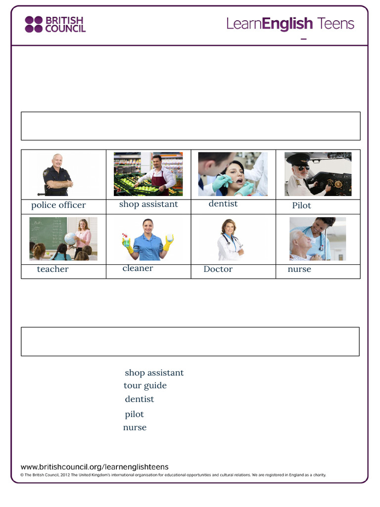 Listening Exercises for Job Vocabulary | PDF | Chess | Chess Theory