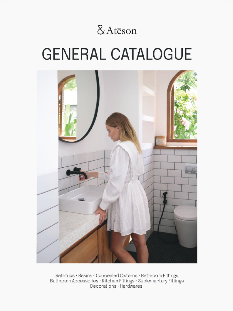 Ateson Sanitary Products Overview | PDF | Countertop | Bathing