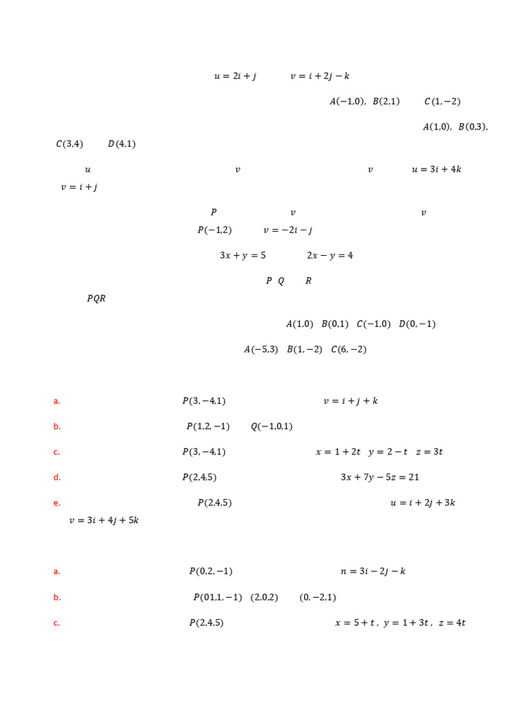 Exercisses - Chapter One 3 | PDF | Area | Perpendicular