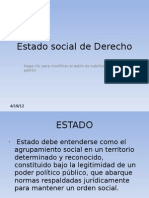 Estado Social de Derecho