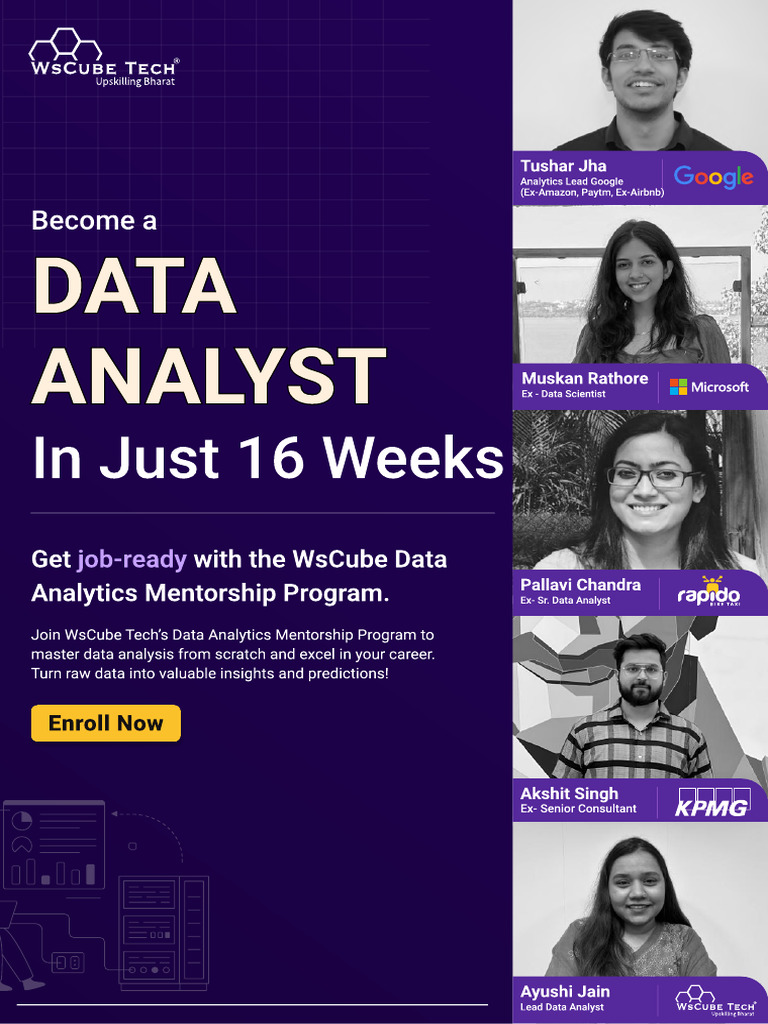 Data Analytics Mentorship Program Details | PDF | Machine Learning ...