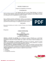 Código Municipal Dto. 58-88 Guatemala