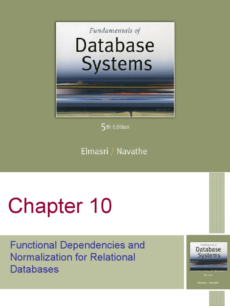 Chapter 10 | PDF | Relational Database | Relational Model