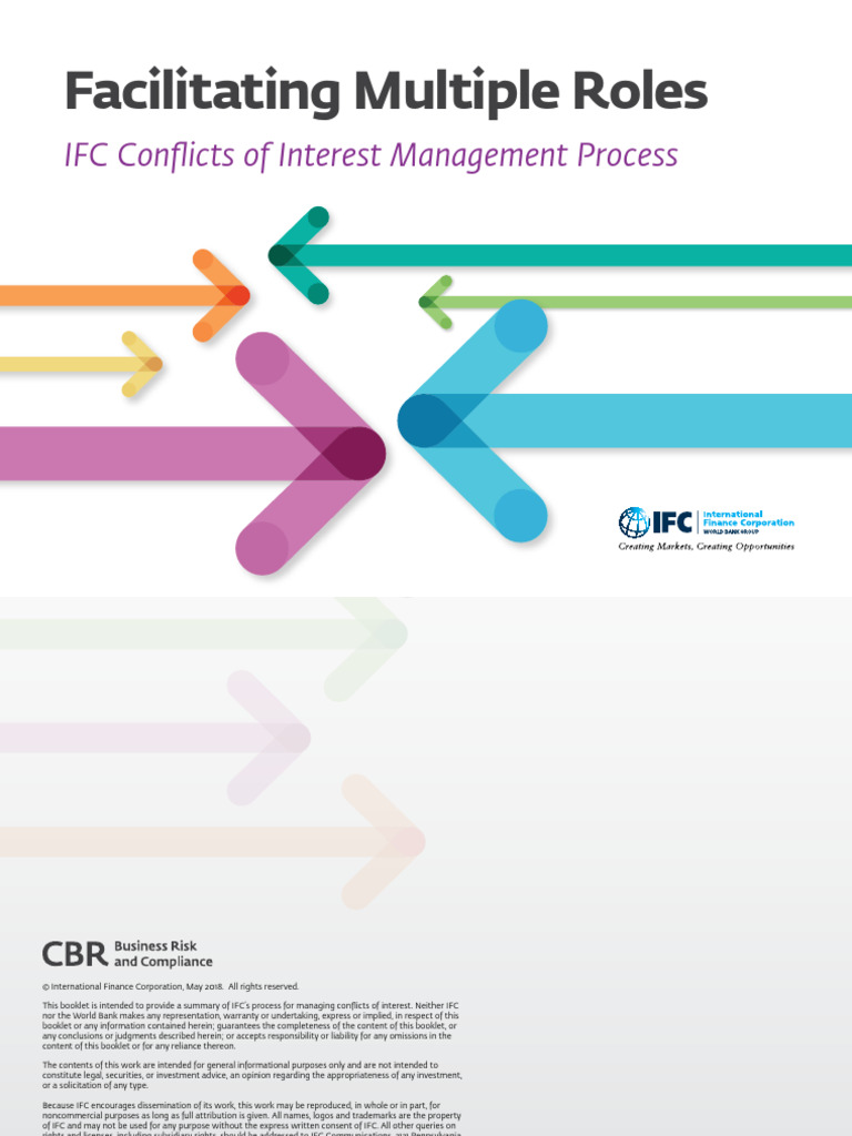 Ifc Conflict of Interest MGT Process | PDF | International Finance ...