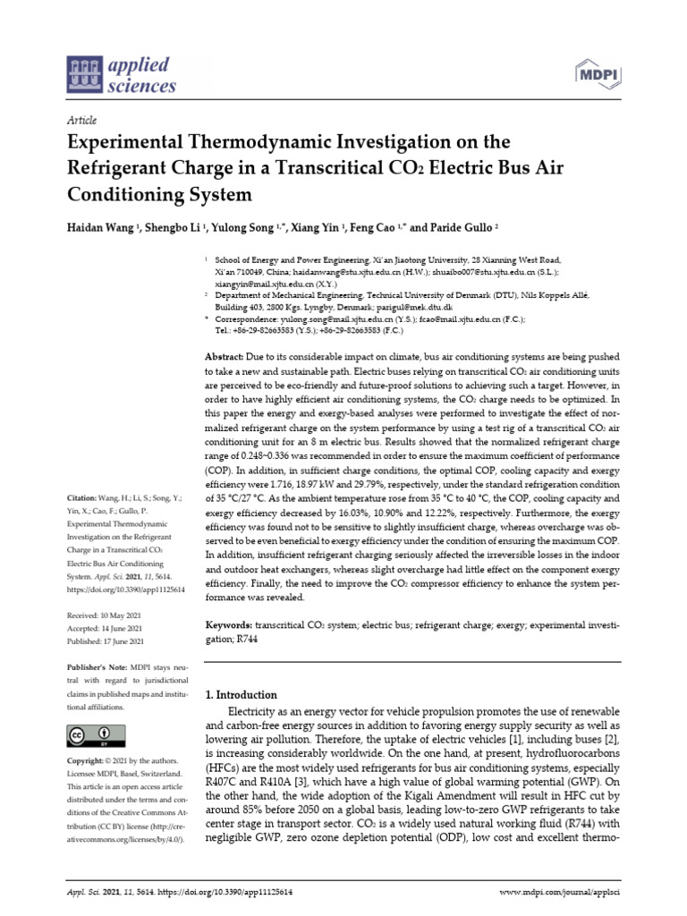 Experimental Thermodynamic Investigation | PDF | Exergy | Heat Pump
