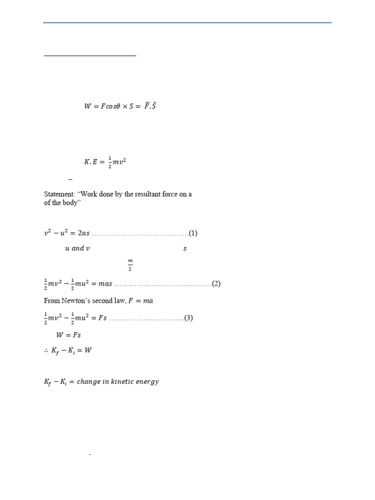 Work-Energy and Collisions in Physics | PDF | Torque | Rotation Around ...