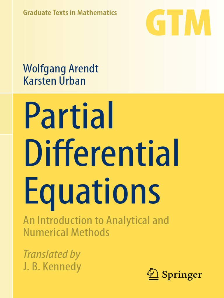Introduction to Partial Differential Equations | PDF | Partial ...