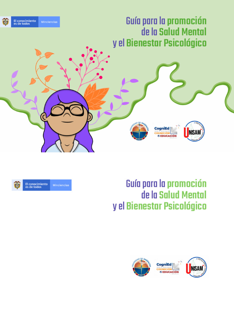 Guia Para La Promocion de La Salud Mental | PDF | Las emociones | Salud ...