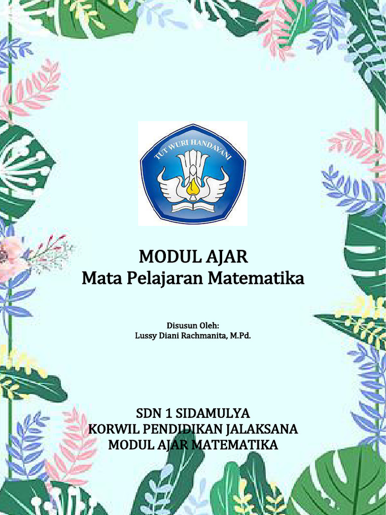 Modul Ajar Matematika SD Kelas V | PDF