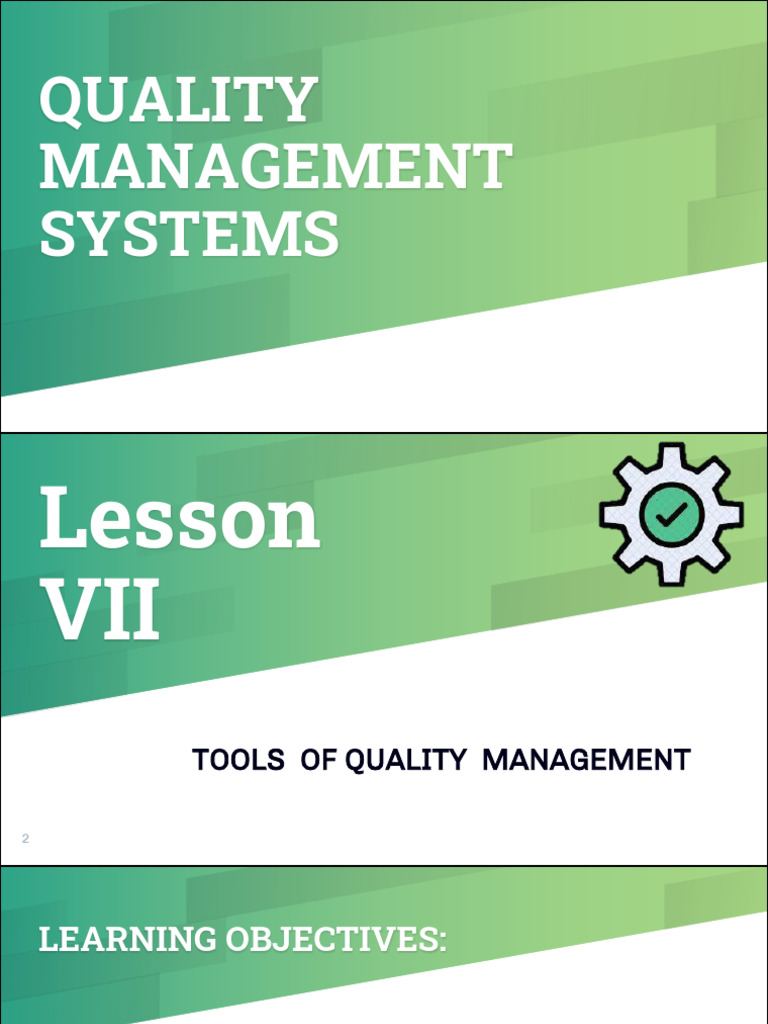7 Essential Quality Management Tools | PDF