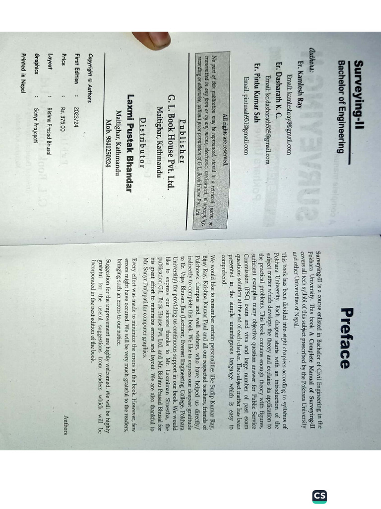 Surveying Ii Manual Pdf