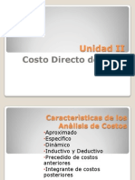 2.- Unidad-II-Costos-CostoDirecto