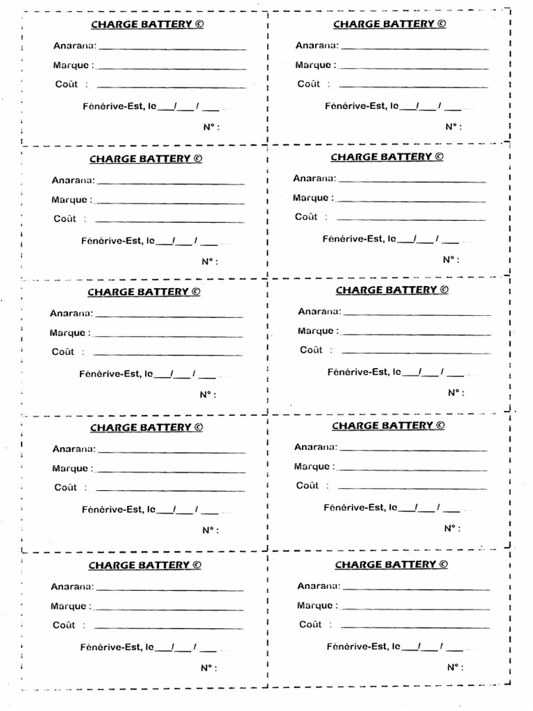 Charge Battery | PDF