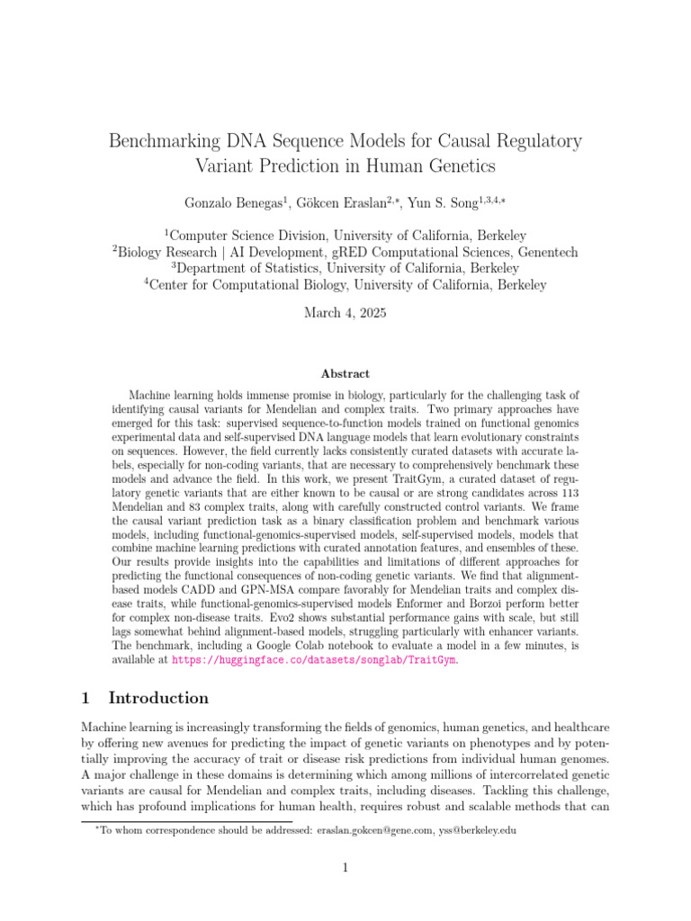 2025 02 11 637758v2 Full | PDF | Genotype | Gene