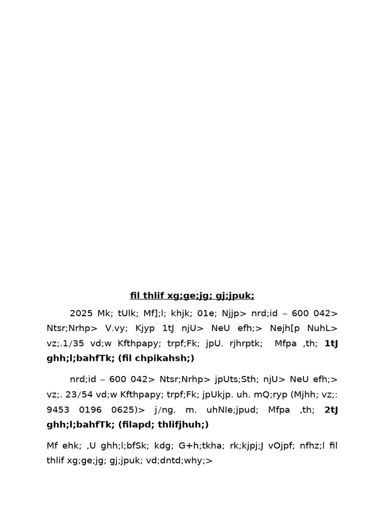 Kadai Vadagai Pathiram Tamil | PDF