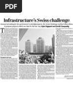 Infrastructure Swiss Challenge