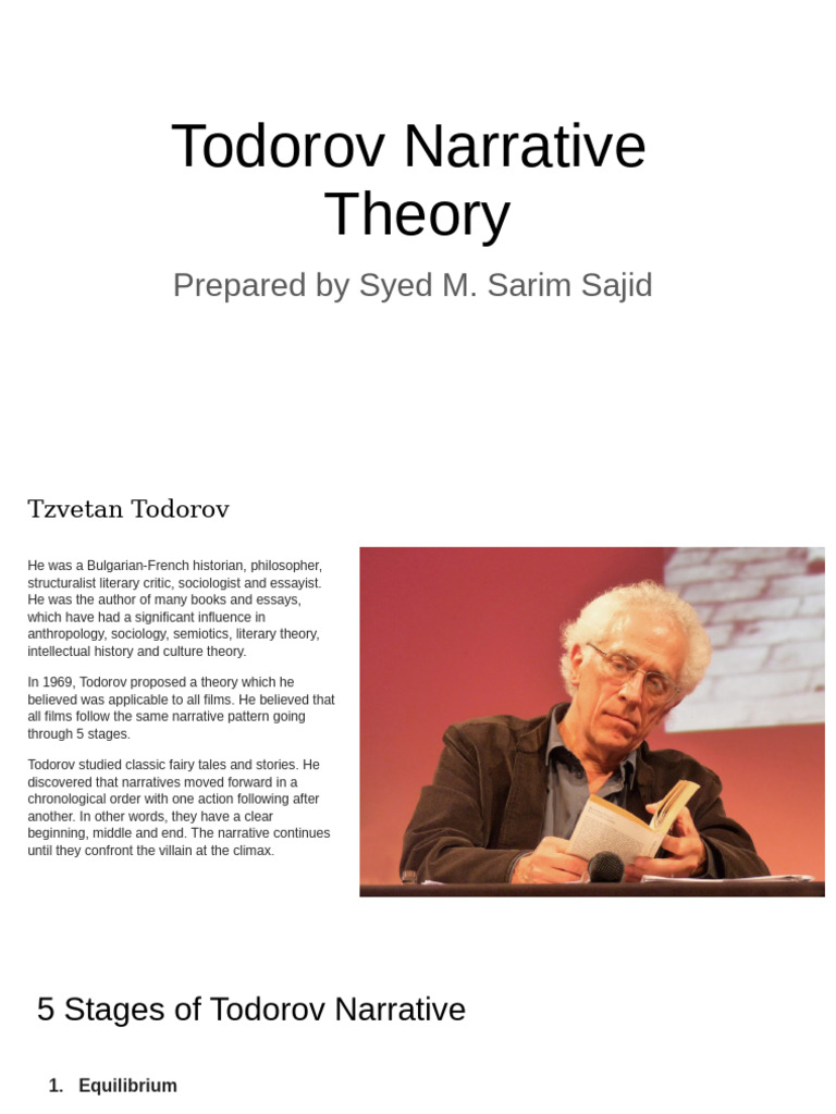 Todorov 26092024 110750am | PDF | Narrative | Liberal Arts Education