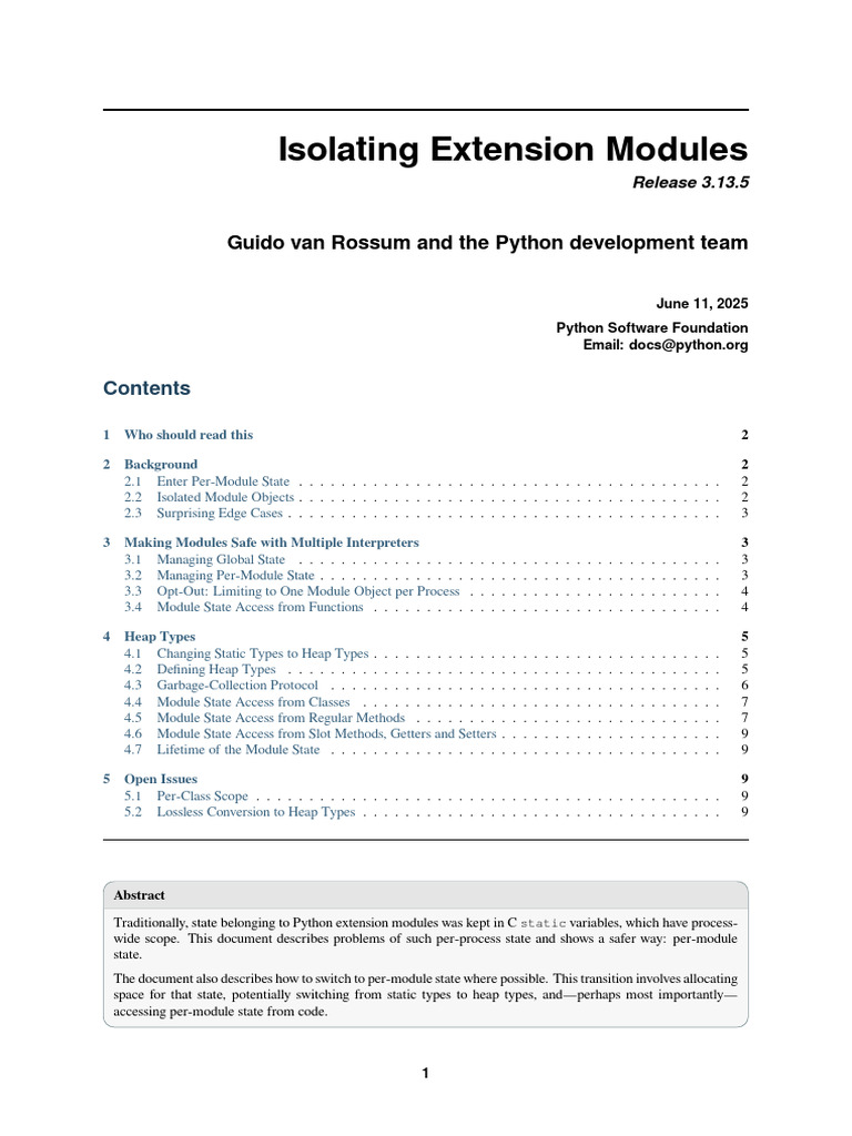 howto-isolating-extensions | PDF | Class (Computer Programming ...