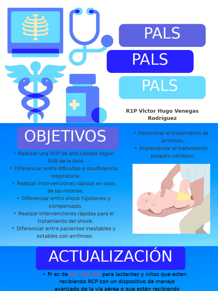 PALS 1 y 2 | PDF | Reanimación cardiopulmonar | Enfermedades y trastornos