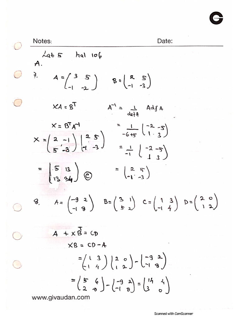 Jawaban Lat 5 | PDF
