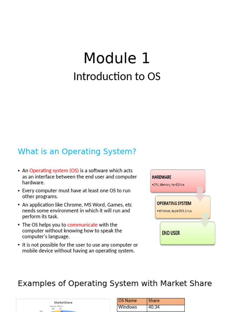 Overview of Operating System Kernels | PDF | Operating System | Kernel ...