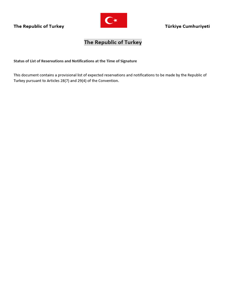 Turkey's Tax Agreements Overview | PDF | Double Taxation | Tax Treaty