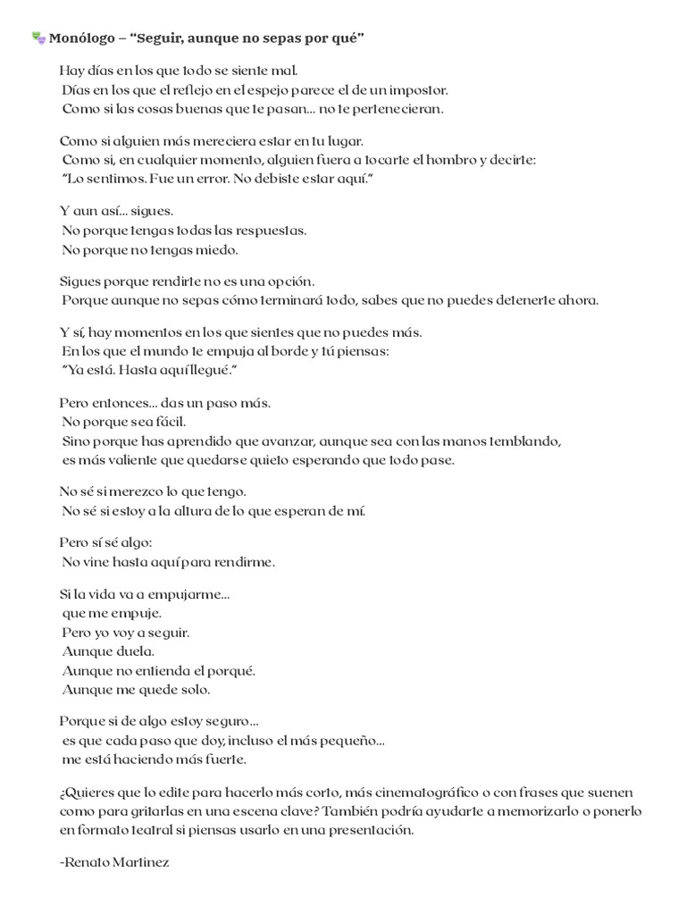 Monólogo - 
