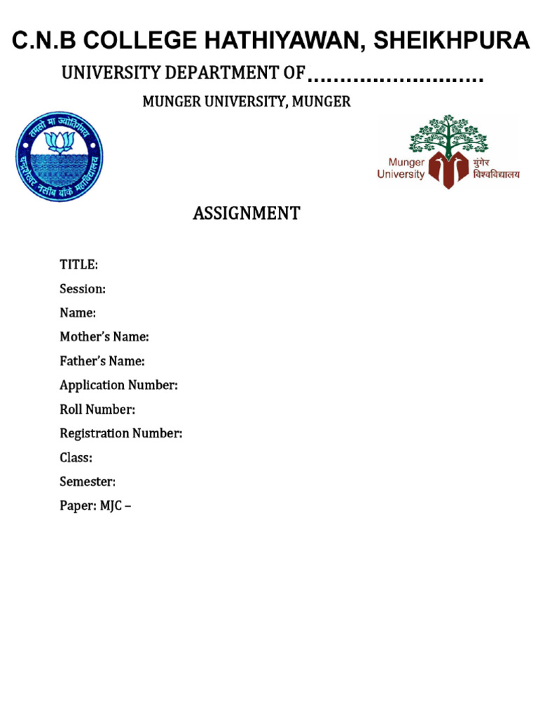 Assignment Paper | PDF