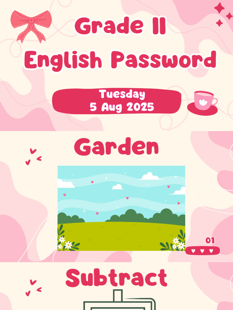 English Password 5 August 1754034310 | PDF