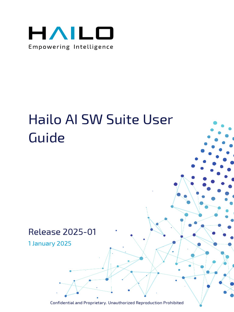 Hailo AI Software Suite User Guide 2025 | PDF | Command Line Interface ...