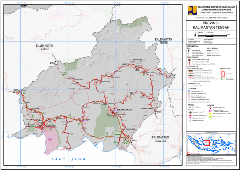 Rencana Umum Jaringan Jalan Nasional | PDF
