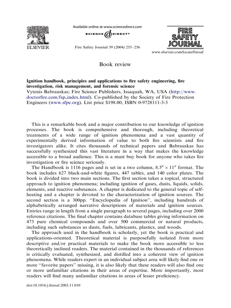 Article in Press: Book Review | PDF | Books | Combustion