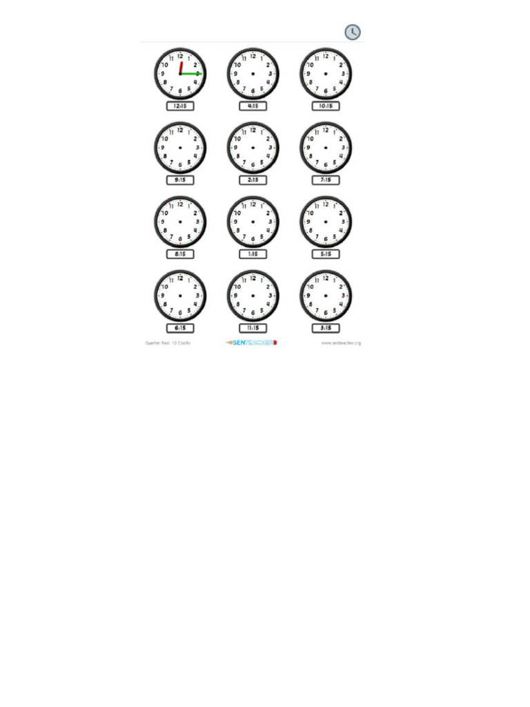 Clock Grid | PDF