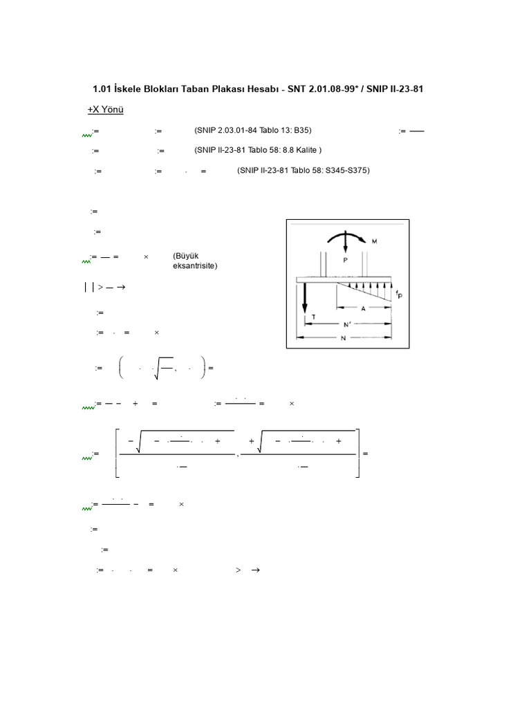 Base_plate_bending_AISC_SNIP | PDF