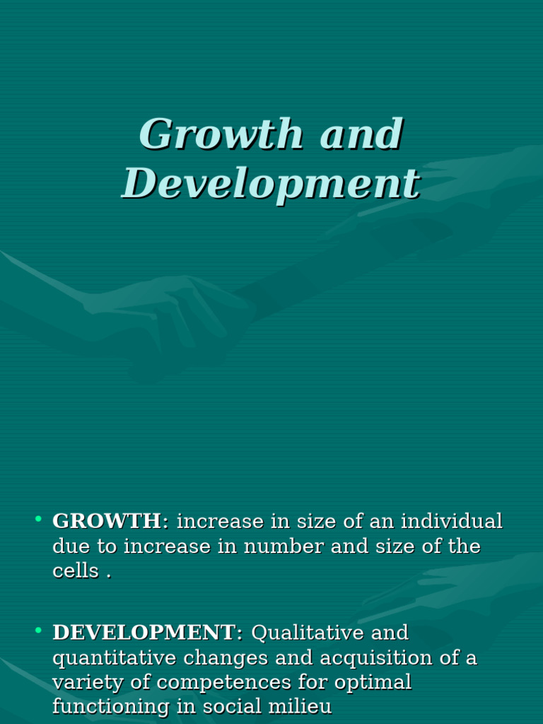 Growth and Development Stages Explained | PDF | Prenatal Development ...