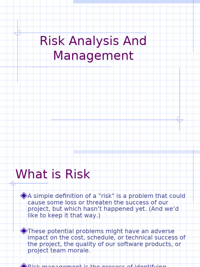 SE Lecture 5 Risk Analysis & Management | PDF | Risk | Risk Management