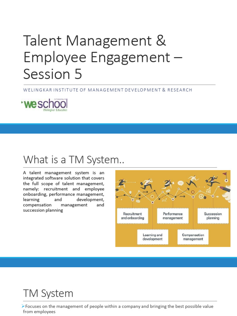 Session 5 - Critical Success Factors of TM | PDF | Talent Management ...
