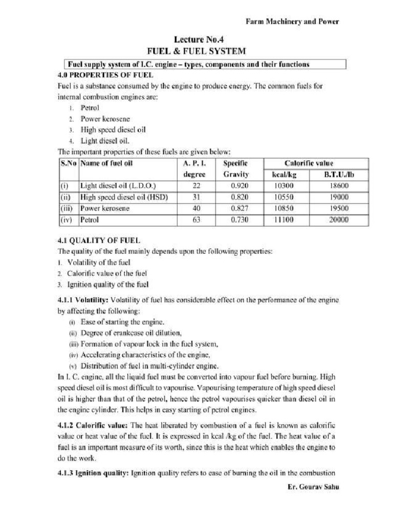 Fuel System | PDF