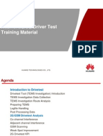 Huawe 2G&3G Driver Test Training V1.3