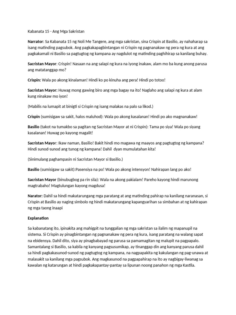 Kabanata 15 - Dula Iskrip | PDF