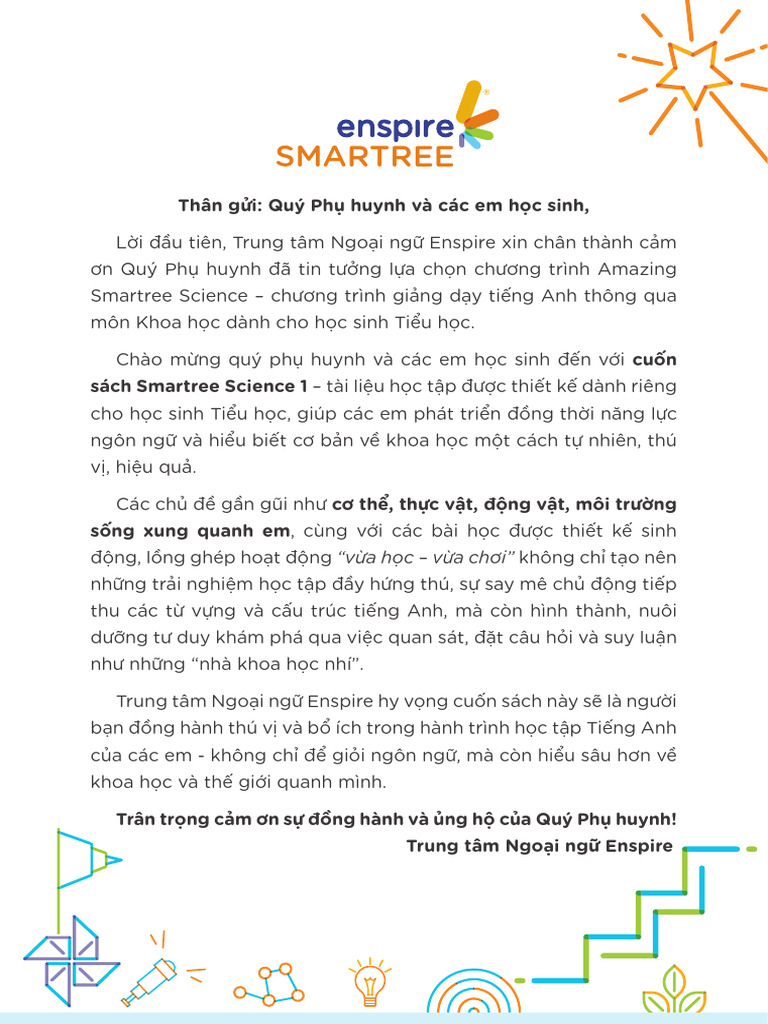 Enspire Smartree Science Program | PDF | Plants | Senses